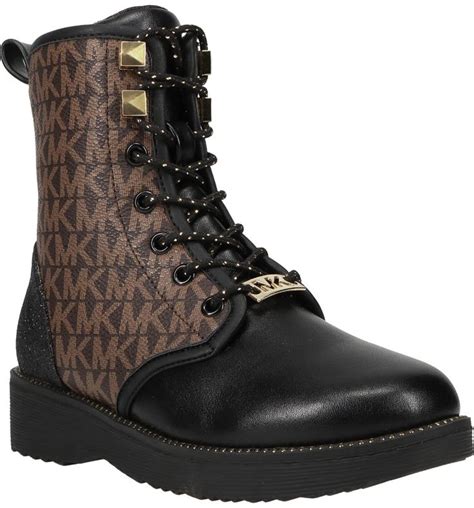 michael kors combat boot|michael kors haskell bootie.